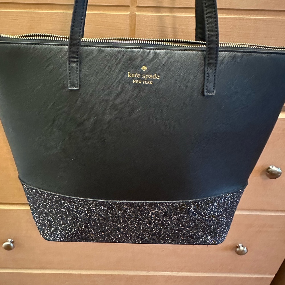 Kate Spade black w/ sparkle